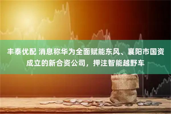 丰泰优配 消息称华为全面赋能东风、襄阳市国资成立的新合资公司，押注智能越野车