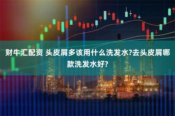 财牛汇配资 头皮屑多该用什么洗发水?去头皮屑哪款洗发水好?